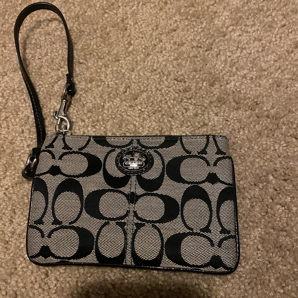 Authentic Coach Wristlet